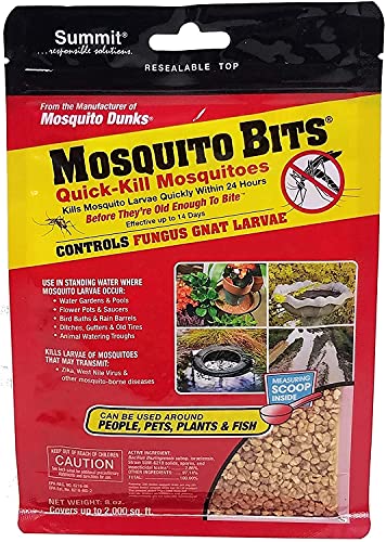 Summit 116-12 Quick Kill Mosquito Bits, 8-Ounce (3 Bottles)