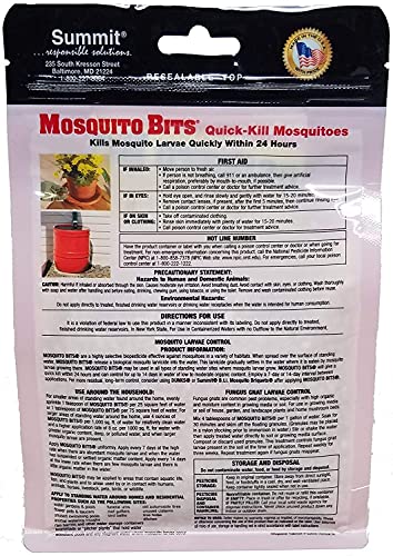 Summit 116-12 Quick Kill Mosquito Bits, 8-Ounce (3 Bottles)