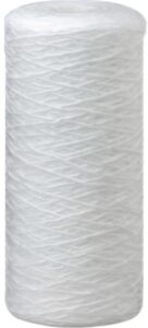 pentair omnifilter rs22 sediment water filter, 10-inch, whole house heavy duty string wound replacement cartridge, 10" x 4.5", 5 micron, white