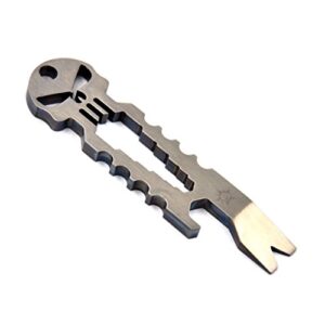 bang ti titanium punisher bottle opener pocket pry bar multi key chain tool