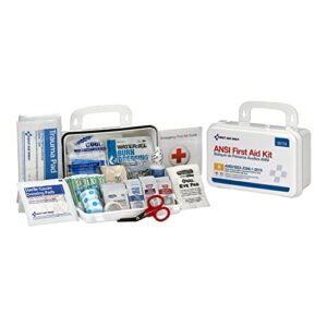 first aid only 90754 bulk ansi a 10-person emergency first aid kit for home, work, and travel, 71 pieces