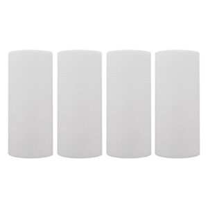 tier1 20 micron 10 inch x 4.5 inch | 4-pack spun wound polypropylene whole house sediment water filter replacement cartridge | compatible with sdc-45-1020, fpmb-bb20-10, p20-10bb, home water filter
