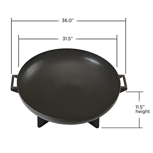 Real Flame 958-GRY Anson Fire Bowl, Gray