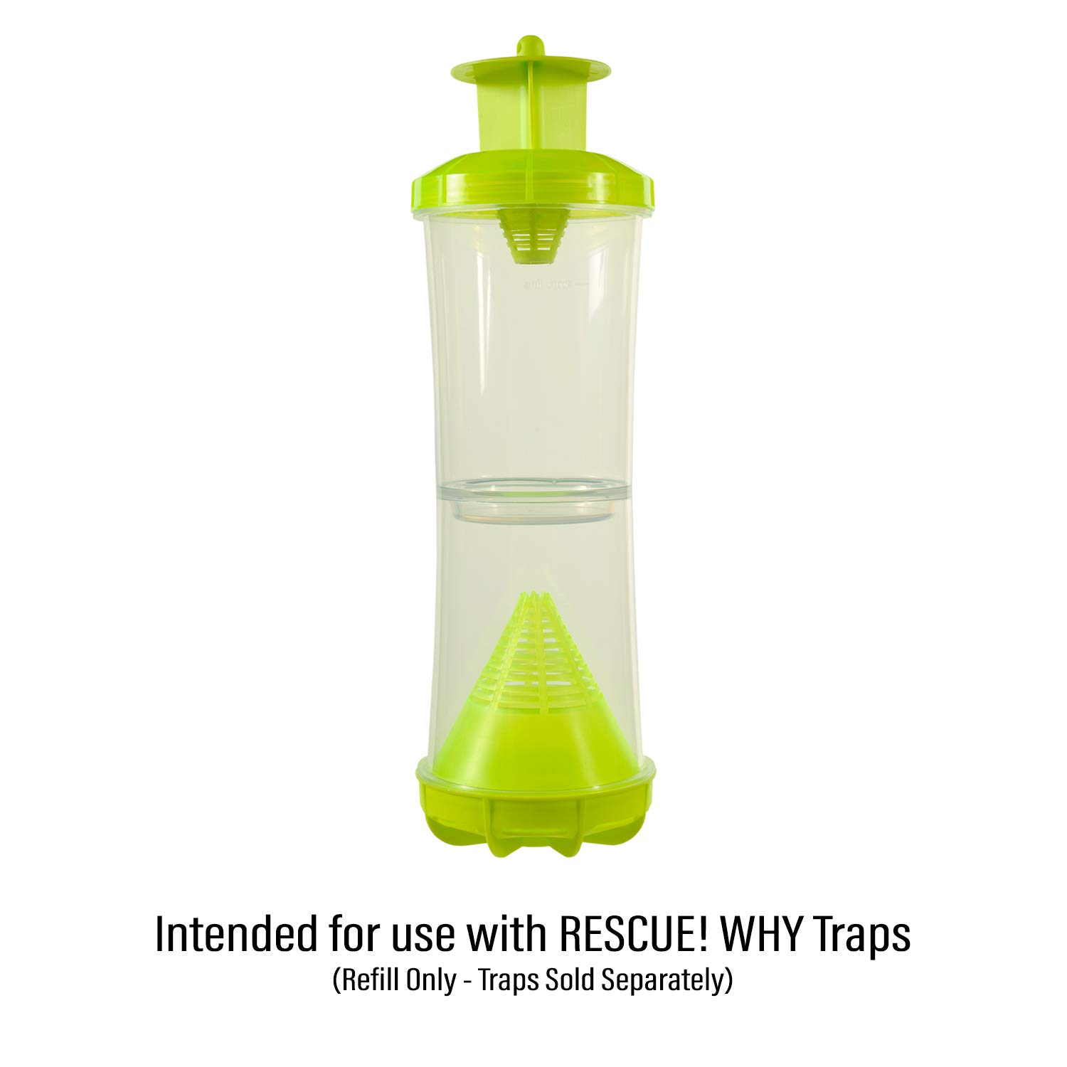 RESCUE! Non-Toxic Wasp, Hornet, Yellowjacket Trap (WHY Trap) Attractant Refill - 2 Week Refill - 12 Pack