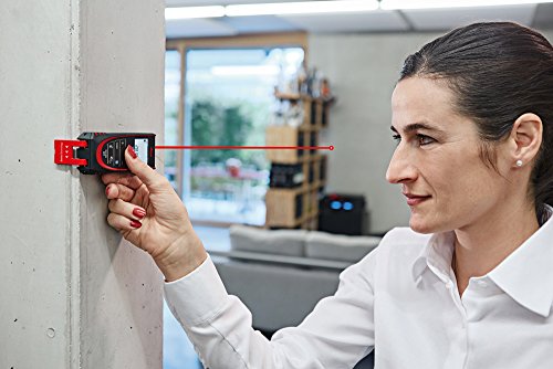 Leica DISTO D2 New 100m/330ft Metric Imperial Laser Distance Measure with Bluetooth 4.0 - Black/Red