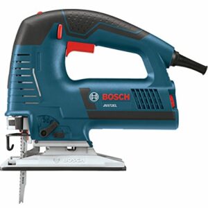 BOSCH Power Tools Jigsaw Kit - JS572EK - 7.2 Amp Corded Variable Speed Top-Handle Jig Saw Kit with Assorted Blades and Carrying Case