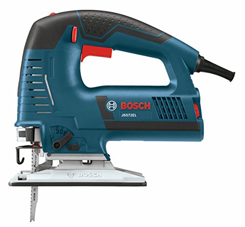 BOSCH Power Tools Jigsaw Kit - JS572EK - 7.2 Amp Corded Variable Speed Top-Handle Jig Saw Kit with Assorted Blades and Carrying Case