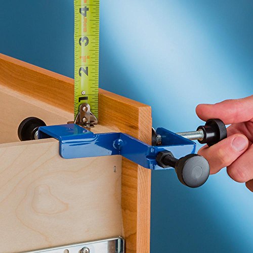 Rockler Cabinet Drawer Installation Clamps – Right, Left-Side Drawer, Cabinet Installation Tools – Steel, Plastic Drawer Front Clamps - Front Drawer Woodworking Clamps for Easy, Fast Installation