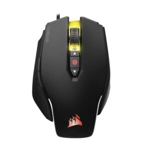 corsair m65 pro rgb - fps gaming mouse - 12,000 dpi optical sensor - adjustable dpi sniper button - tunable weights -  black (ch-9300011-na)