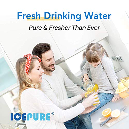 ICEPURE Pitcher Water Filter Replacement for Brita® Standard Water Filter, Brita® Pitchers and Dispensers,Classic OB03, Everyday, UltraMax, Metro+, XL, Mavea® 107007 35557 and More NSF Certified 3PACK