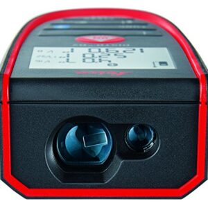 Leica 838725 DISTO D2 New 330ft Laser Distance Measure with Bluetooth 4.0, Black/Red, 1.7 x 1 x 4.6 inches