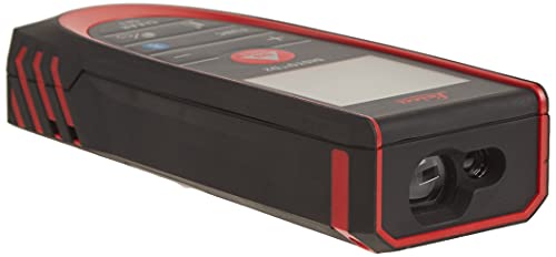 Leica 838725 DISTO D2 New 330ft Laser Distance Measure with Bluetooth 4.0, Black/Red, 1.7 x 1 x 4.6 inches