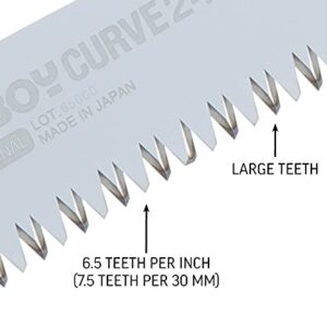 Silky GomBoy Curve Professional Folding Saw 240mm, Large Teeth (717-24)