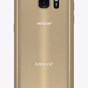 SAMSUNG Straight Talk Galaxy S7 Platinum Gold 32GB Runs on Verizon's 4G XLTE Via Straight Talk's $45.00 5GB Unlimited Talk & Text Service Card Not Included