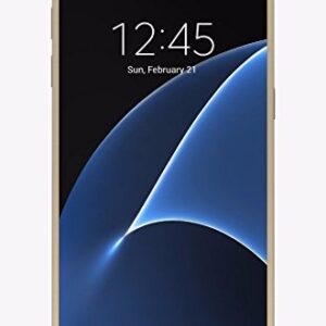 SAMSUNG Straight Talk Galaxy S7 Platinum Gold 32GB Runs on Verizon's 4G XLTE Via Straight Talk's $45.00 5GB Unlimited Talk & Text Service Card Not Included