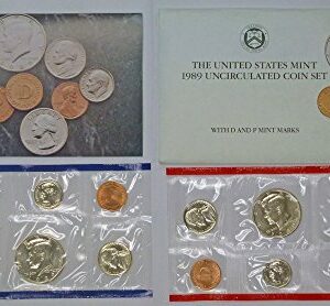 1989 P & D Mint Set Collection US Mint OGP