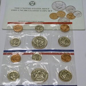 1989 P & D Mint Set Collection US Mint OGP