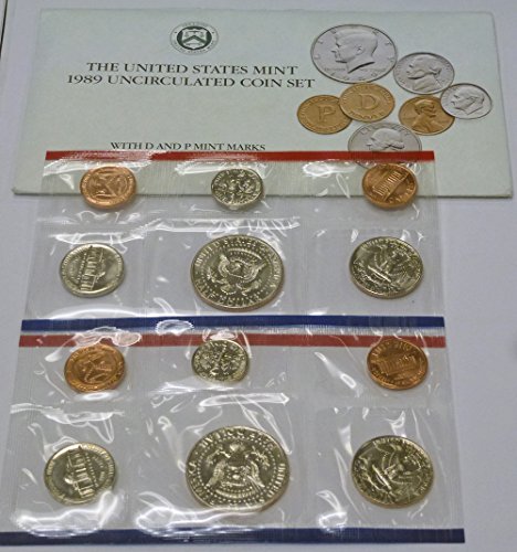 1989 P & D Mint Set Collection US Mint OGP