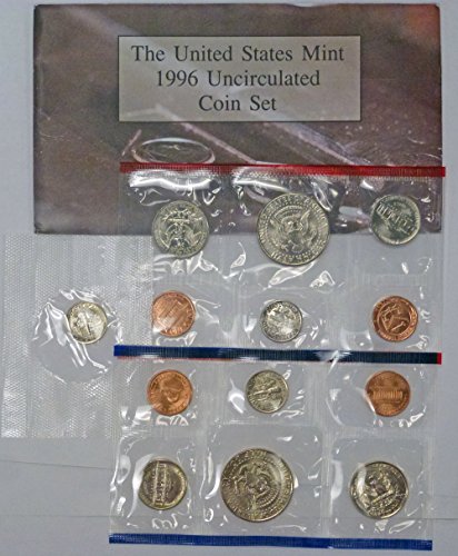 1996 P & D Mint Set Uncirculated Coin Set OGP