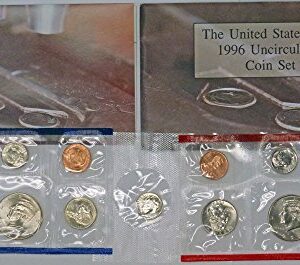 1996 P & D Mint Set Uncirculated Coin Set OGP