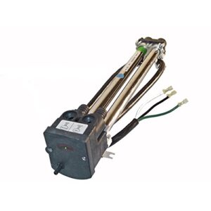 6kw therm products c3564-1 240v hot springs double barrel low-flo heater with manual reset