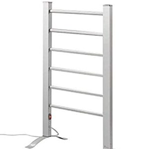 Pursonic TW300 6-Bar Freestanding or Wall Mountable Towel Warmer,Silver