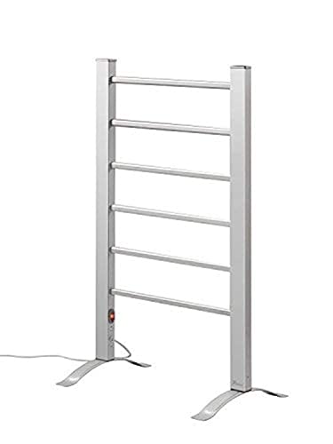 Pursonic TW300 6-Bar Freestanding or Wall Mountable Towel Warmer,Silver