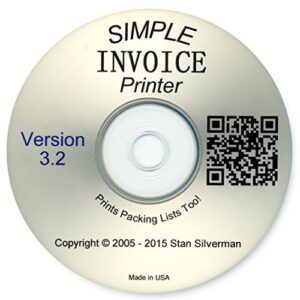 simple invoice printer
