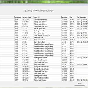 Simple Invoice Printer