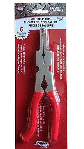 Lincoln Electric MIG Welding Pliers | Forge Hardened Steel | 6 Functions | K4014-1