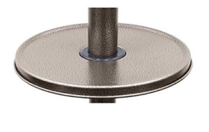 az patio thp-mtbl-brz table for tall patio heater, hammered bronze