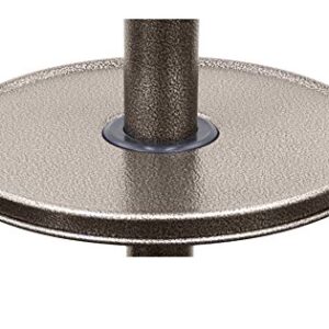 AZ Patio THP-MTBL-BRZ Table for Tall Patio Heater, Hammered Bronze