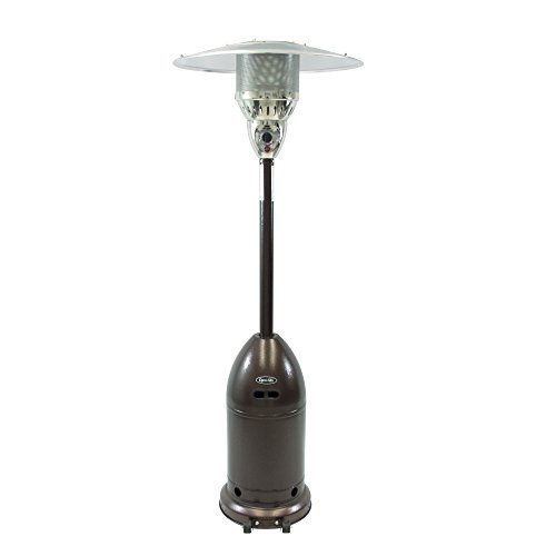 Dyna-Glo DGPH201BR Premium Hammered Bronze Outdoor Propane Patio Heater - 48,000 BTU