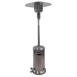 ghp group dyna-glo dgph102ss 41000 btu deluxe stainless steel patio heater
