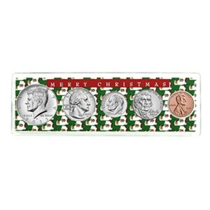 2023-5 coin birth year set in merry christmas holder collection seller uncirculated