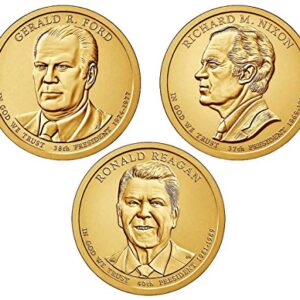 2016 P, D Presidential Dollar 6-Coin P & D Uncirculated