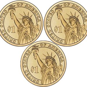 2016 P, D Presidential Dollar 6-Coin P & D Uncirculated