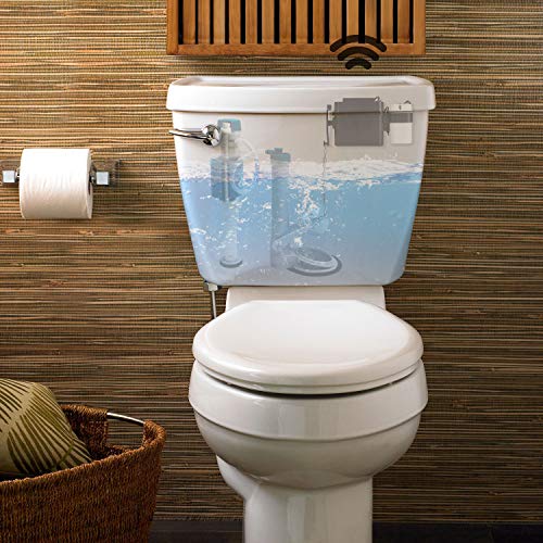 Techo Touchless Toilet Flush Kit with 8” Sensor Range, Adjustable Sensor Range and Flush Time, Automatic Motion Sensor Powered by Batteries