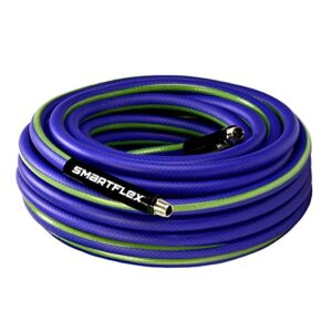 smartflex air hose, 3/8 in. x 50 ft., hybrid, blue - hsf3850bl2