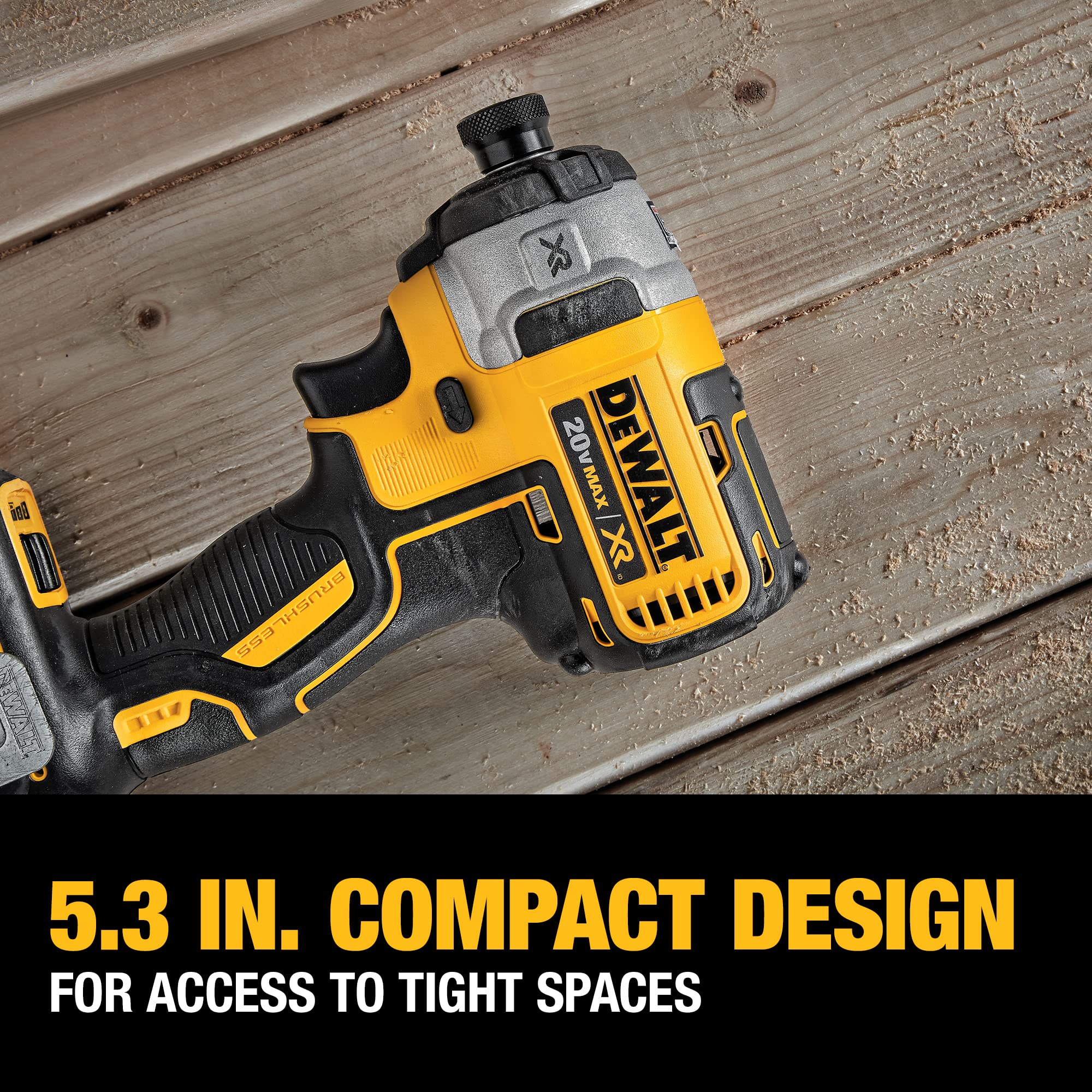 DEWALT 20V MAX Hammer Drill and Impact Driver, Cordless Power Tool Combo Kit with 2 Batteries and Charger (DCK299P2)