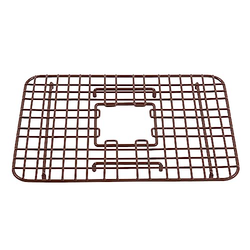 SinkSense Sullivan 18" x 13" Kitchen Sink Bottom Grid, Antique Brown