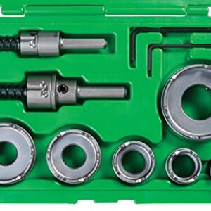 Greenlee - Carbide Cutter, Qck Chnge, 8Pc, Hole Making (648)