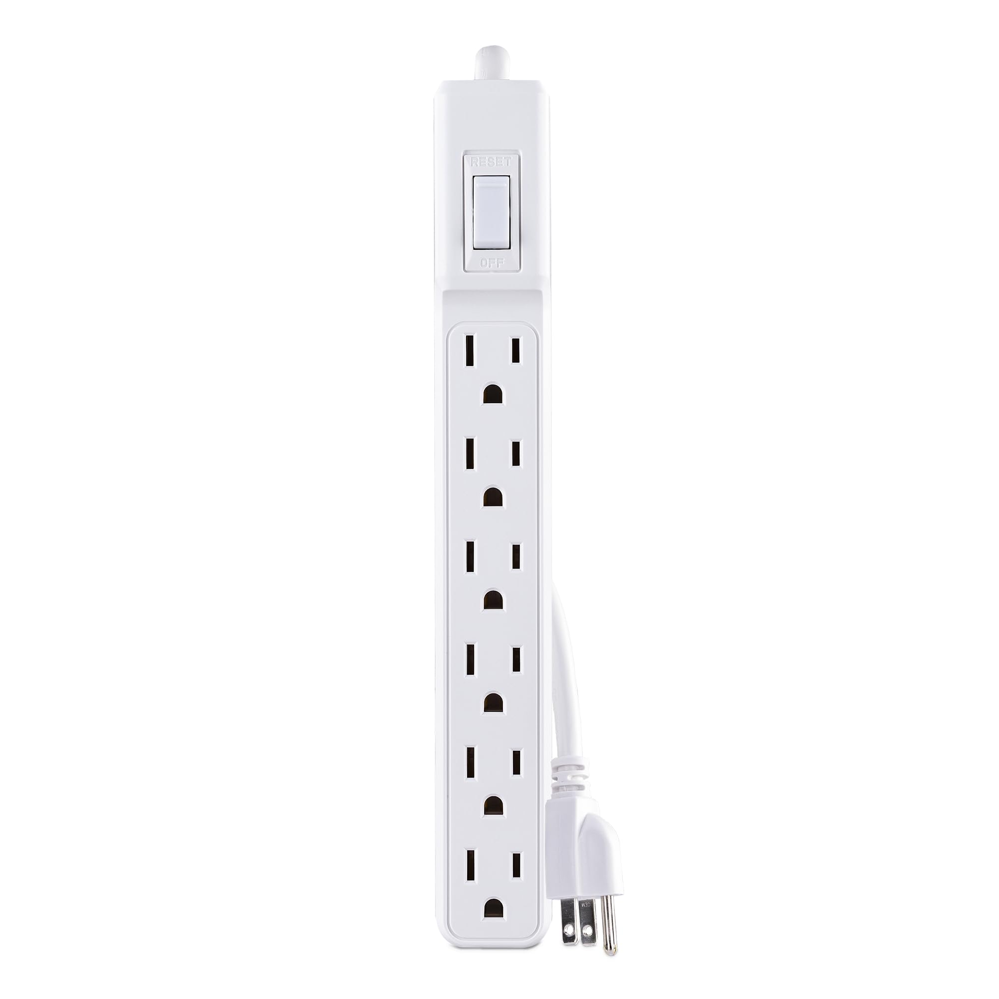 CyberPower MP1044NN Power Strip, 6-Outlets, 2-Foot Cord, Multi Pack, White