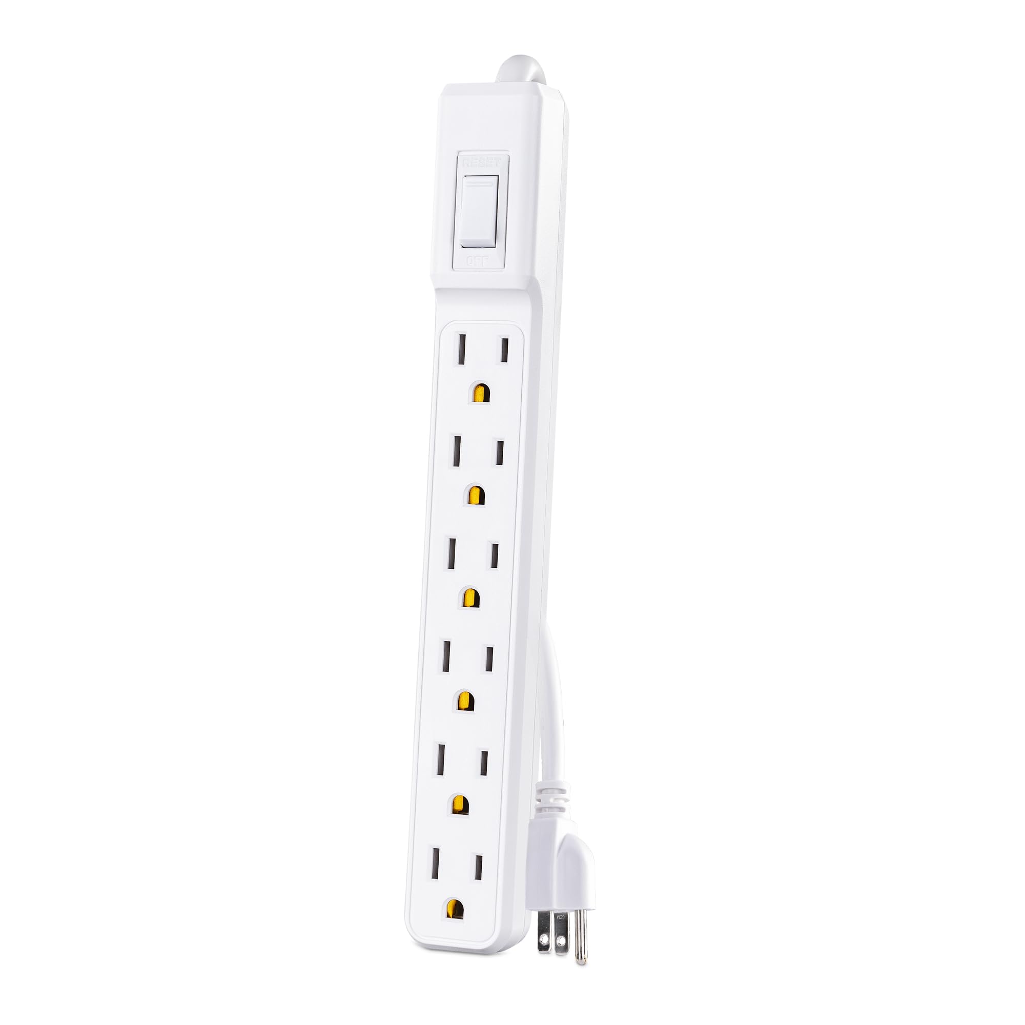 CyberPower MP1044NN Power Strip, 6-Outlets, 2-Foot Cord, Multi Pack, White