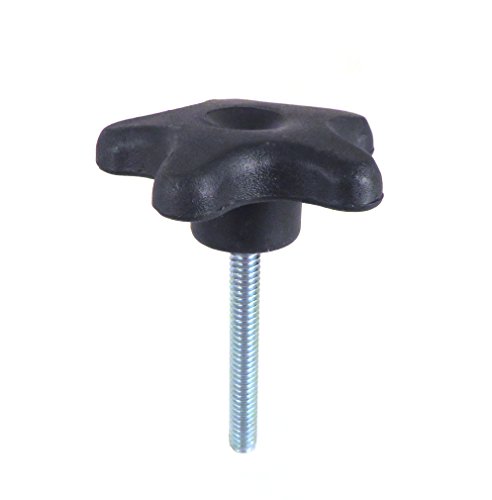 Taytools 774007 Lot 10 each 1/4 20 Male Thread Star Knobs 2 inch Diameter with 2 inch Long Threaded Post