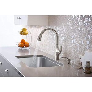 Kohler K-R18594-SD-VS Trielle Kitchen Sink Faucet, Vibrant Stainless