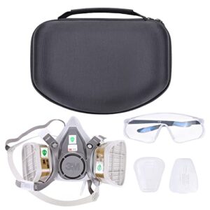 co2CREA Hard Travel Case Replacement for 3M Reusable Face Piece