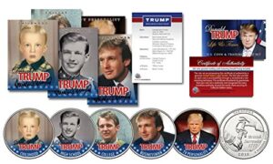 donald trump 2016 presidential life & times 10 piece ultimate coin & card set