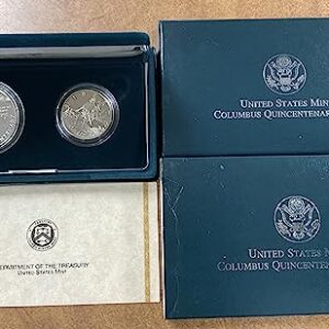 1992 P & S Columbus Quincentenary Proof OGP