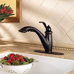 Pfister LG5327YY Marielle 1-Handle Pull-Out Kitchen Faucet in Tuscan Bronze, Water-Efficient Model